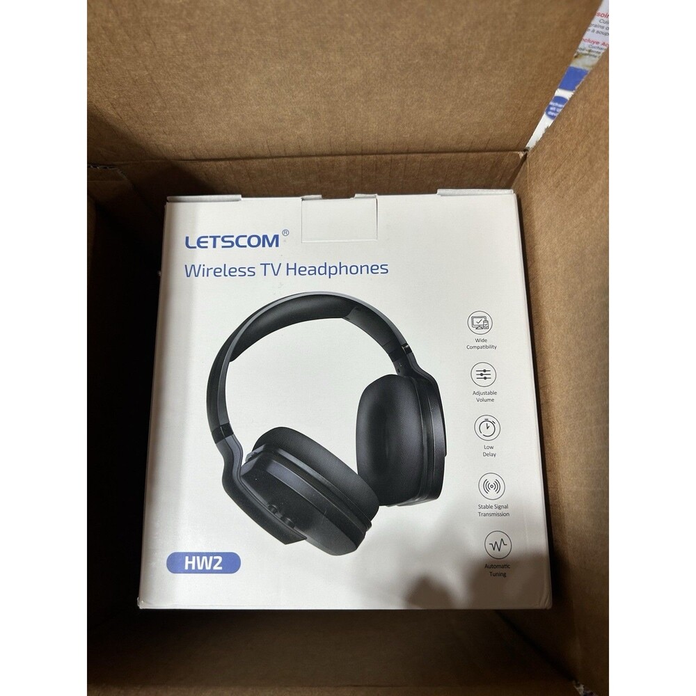 Letscom HW2 Wireless Headphones for TV